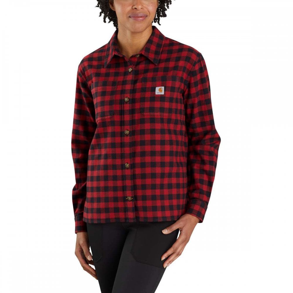 104972 Womens Rugged Flex Flannel Shirt