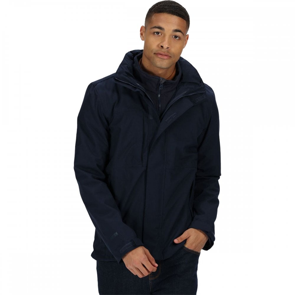 TRA143 Mens Kingsley Waterproof Stretch 3 In 1 Jacket