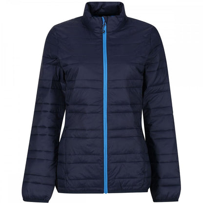 TRA497 Womens Firedown Baffled Quilted Jacket