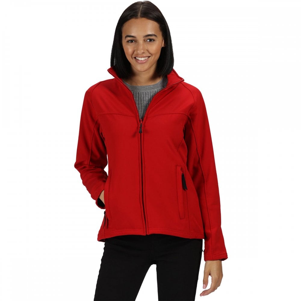 TRA645 Womens Uproar Interactive Softshell Jacket
