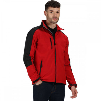 TRA650 Mens Hydroforce 3 Layer Membrane Hooded Softshell Jacket