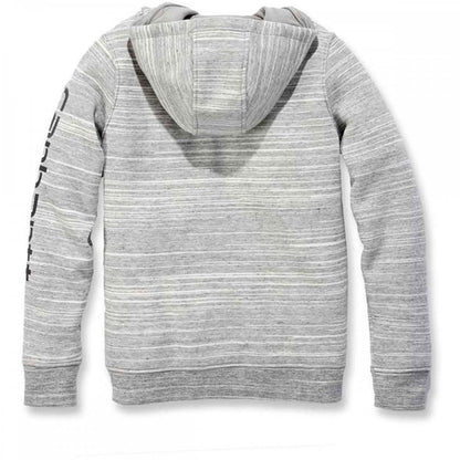 102791 Relaxed Fit Midweight Logo Sleeve Graphic Sweatshirt