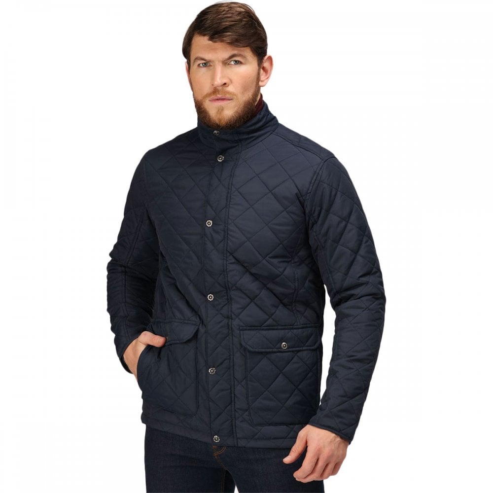 TRA441 Mens Diamond Insulated Quilted Jacket