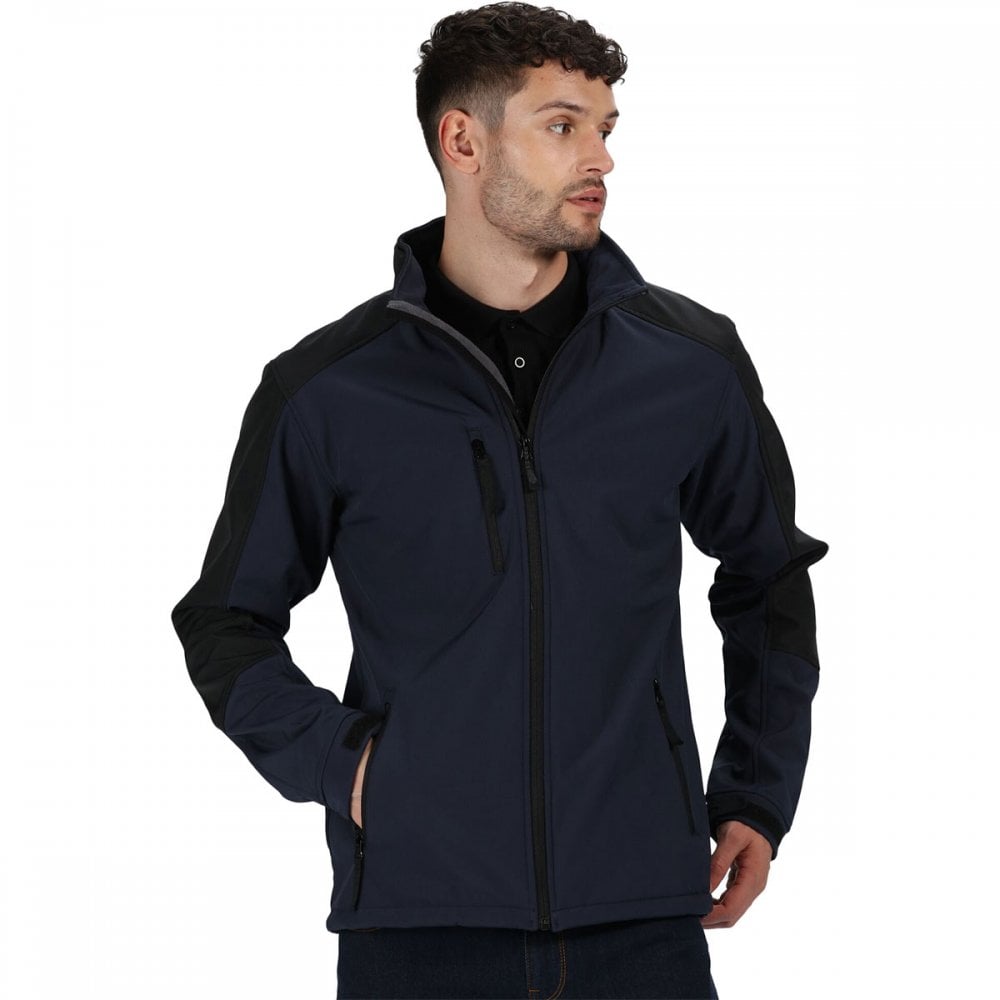 TRA650 Mens Hydroforce 3 Layer Membrane Hooded Softshell Jacket