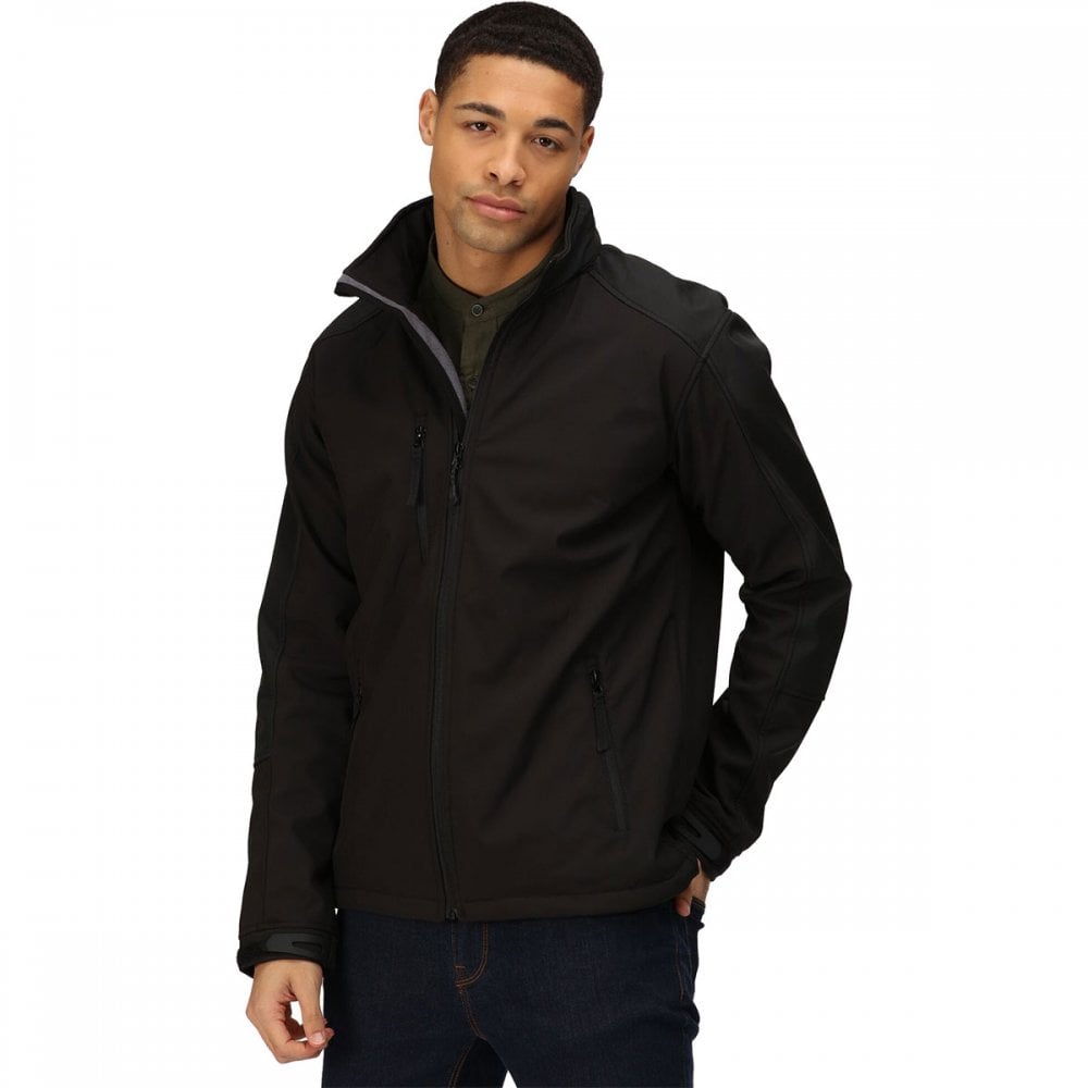 TRA650 Mens Hydroforce 3 Layer Membrane Hooded Softshell Jacket