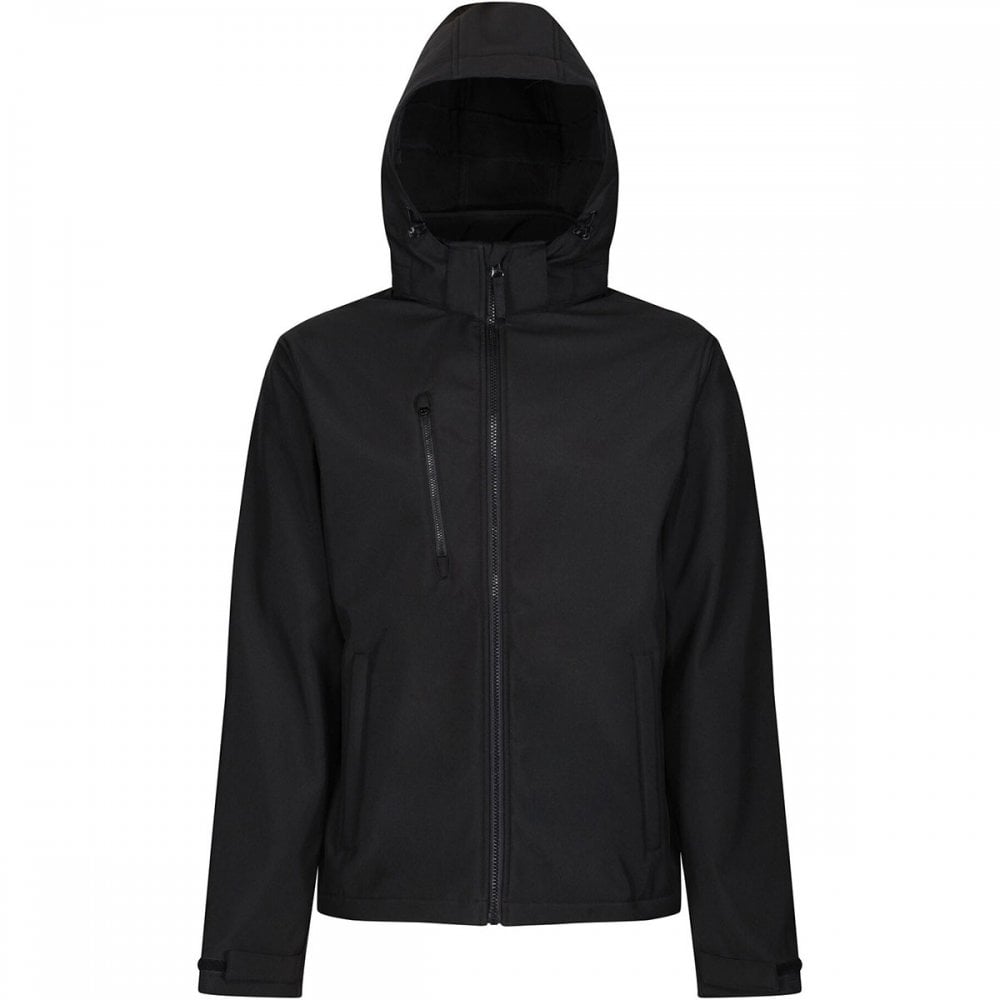 TRA701 Mens Venturer 3 Layer Printable Hooded Softshell Jacket