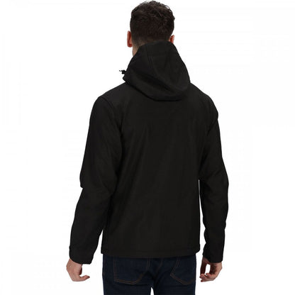 TRA701 Mens Venturer 3 Layer Printable Hooded Softshell Jacket
