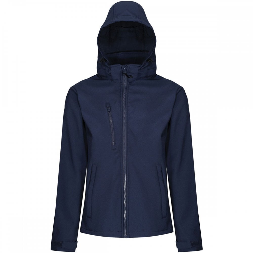 TRA701 Mens Venturer 3 Layer Printable Hooded Softshell Jacket