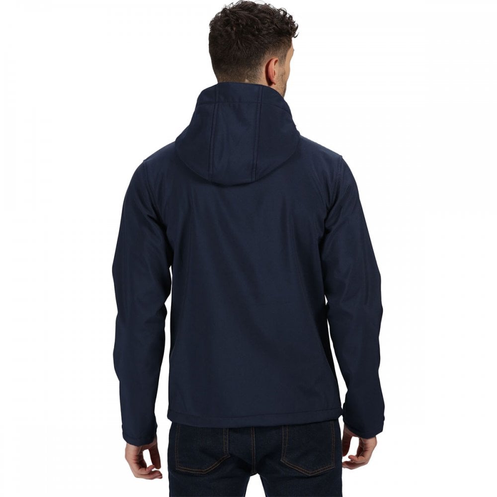 TRA701 Mens Venturer 3 Layer Printable Hooded Softshell Jacket