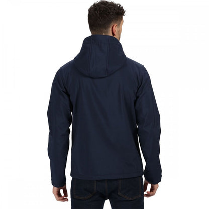 TRA701 Mens Venturer 3 Layer Printable Hooded Softshell Jacket
