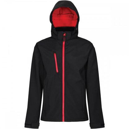 TRA701 Mens Venturer 3 Layer Printable Hooded Softshell Jacket