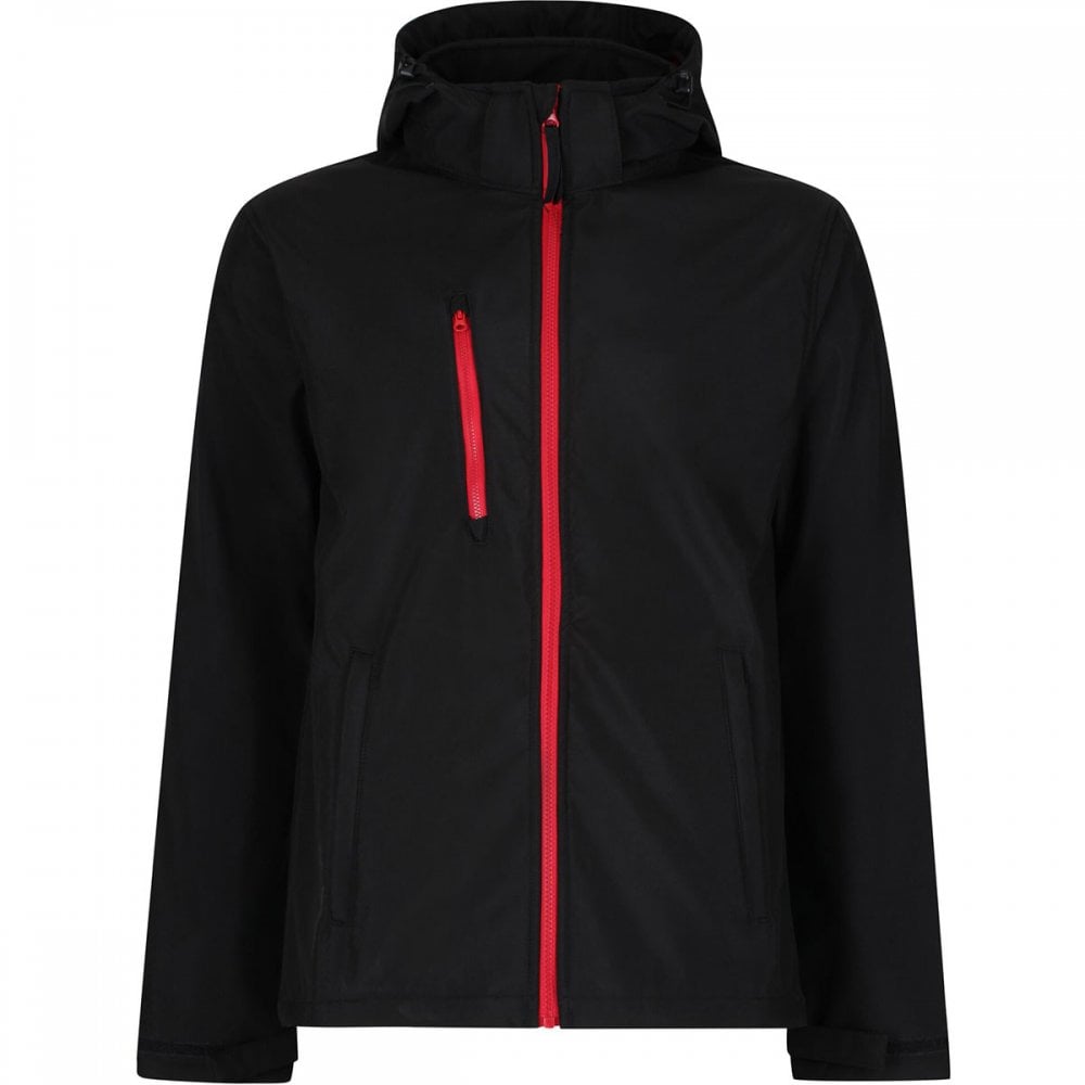 TRA701 Mens Venturer 3 Layer Printable Hooded Softshell Jacket