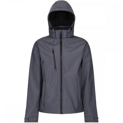 TRA701 Mens Venturer 3 Layer Printable Hooded Softshell Jacket