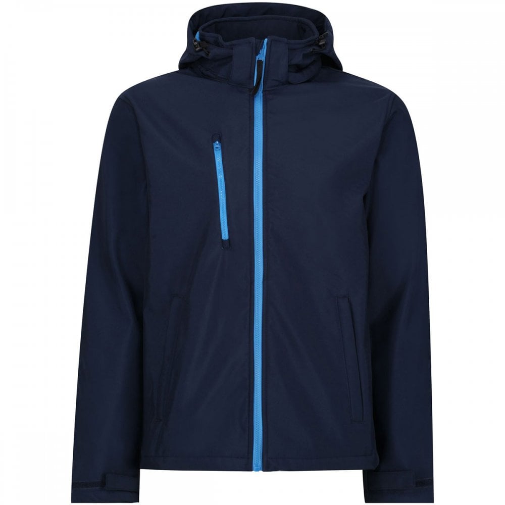 TRA701 Mens Venturer 3 Layer Printable Hooded Softshell Jacket