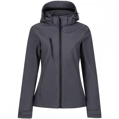 TRA702 Womens Venturer 3-Layer Printable Hooded Softshell Jacket