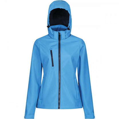 TRA702 Womens Venturer 3-Layer Printable Hooded Softshell Jacket
