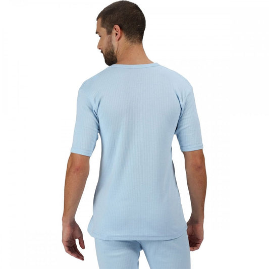 TRU111 Mens Short Sleeve Thermal Vest