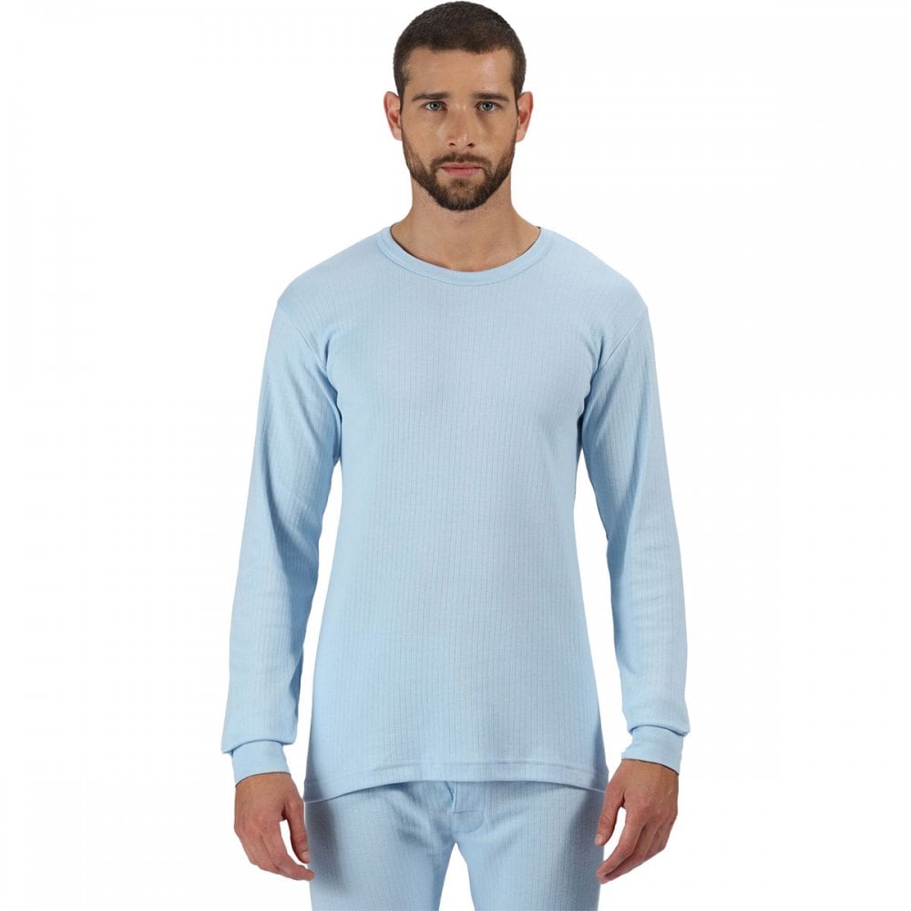 TRU112 Mens Long Sleeve Thermal Vest