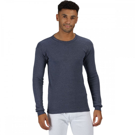 TRU112 Mens Long Sleeve Thermal Vest
