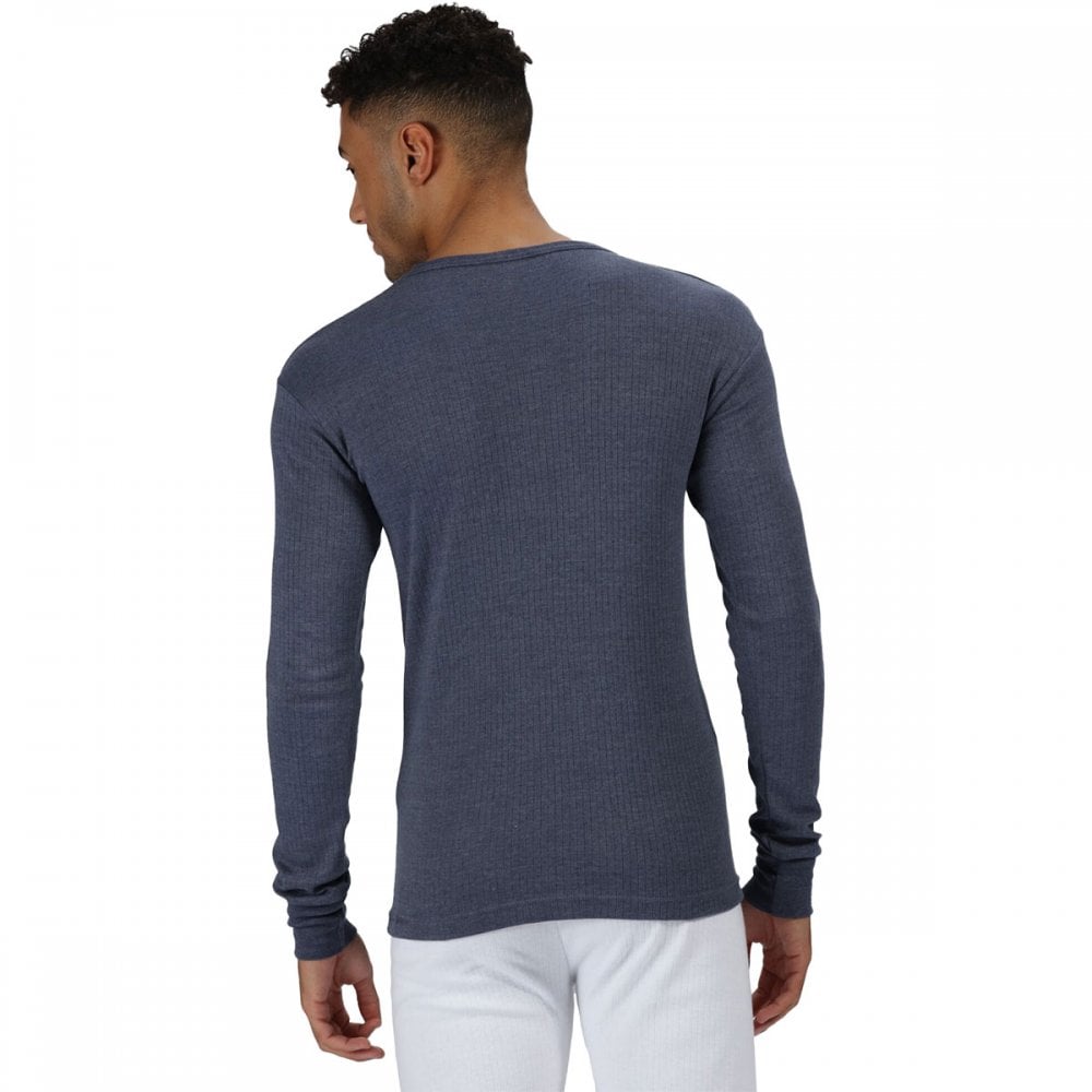 TRU112 Mens Long Sleeve Thermal Vest