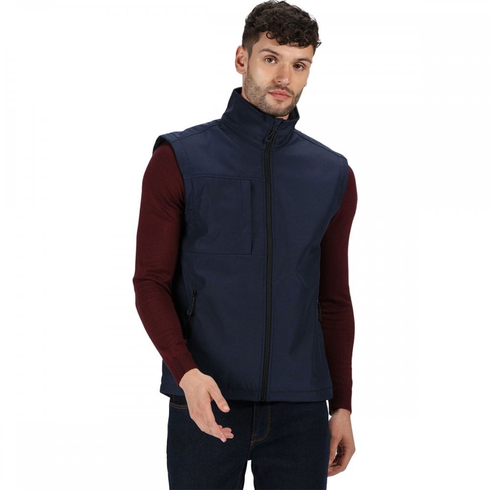 TRA848 Mens Octagon II 3 Layer Softshell Bodywarmer