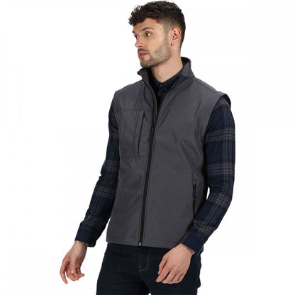 TRA848 Mens Octagon II 3 Layer Softshell Bodywarmer