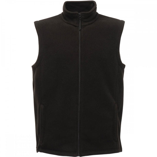 TRA801 Mens Micro Fleece Bodywarmer Black XL *One Size Only - Outlet Store*