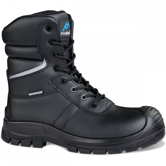 ProMan PM5008 Delaware S3 10" High Leg Waterproof Safety Boot with Side Zip