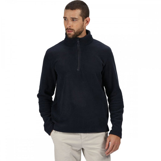 TRF636 Mens Honestly Made 100% Recycled Half Zip Fleece