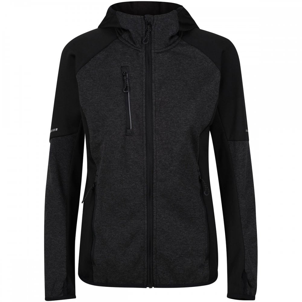 TRF621 Womens X-Pro Coldspring II Hybrid Full Zip Hooded Fleece