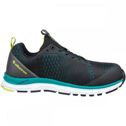 AER55 Impulse Low S1 Safety Trainer Black/Blue