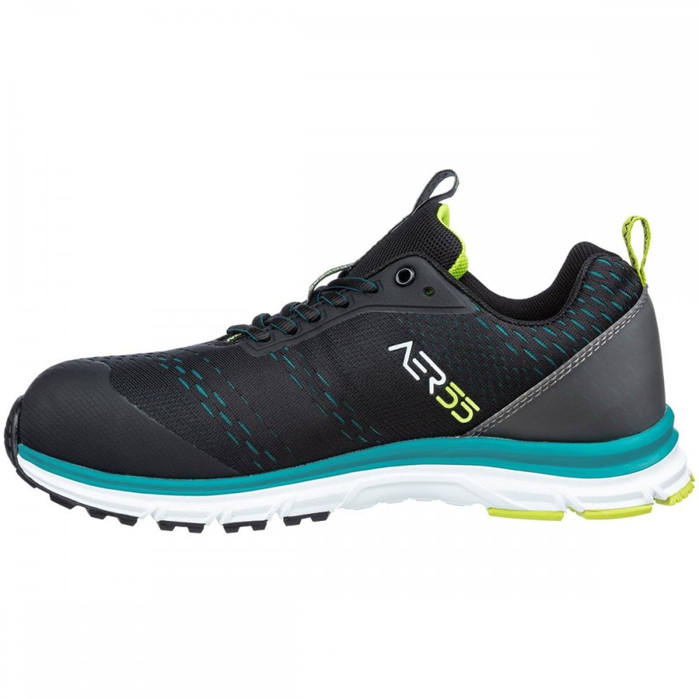 AER55 Impulse Low S1 Safety Trainer Black/Blue