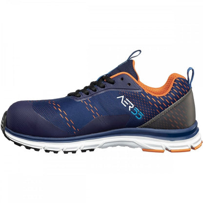 AER55 Impulse Low S1 Safety Trainer Blue/Orange
