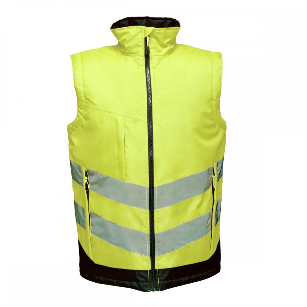 TRA840 Mens Hi Vis Pro Reflective Bodywarmer
