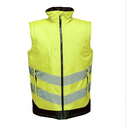 TRA840 Mens Hi Vis Pro Reflective Bodywarmer