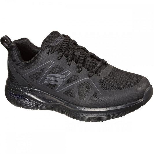 Arch Fit Slip Resistant Axtell Occupational Shoe UK8 - EU42 - US9 Black *One Size Only - Outlet Store*