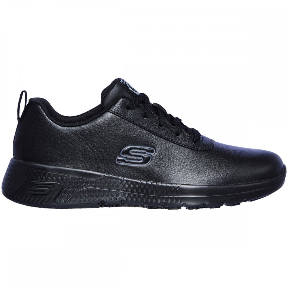 Marsing Gmina Womens Slip Resistant Occupational Shoe Black