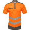 TRS176 Mens Tactical Hi Vis Reflective Polo Work Shirt