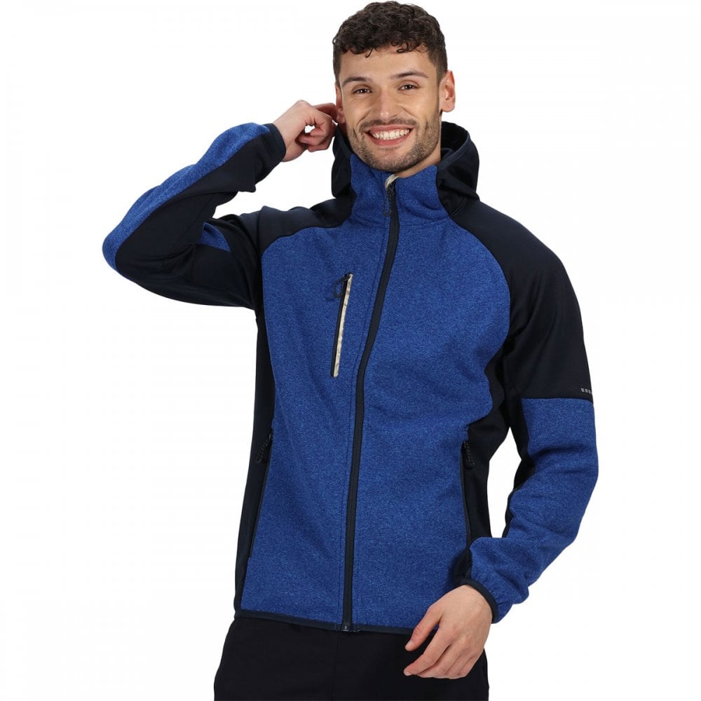 TRF620 Mens X-Pro Coldspring II Hybrid Full Zip Hooded Fleece
