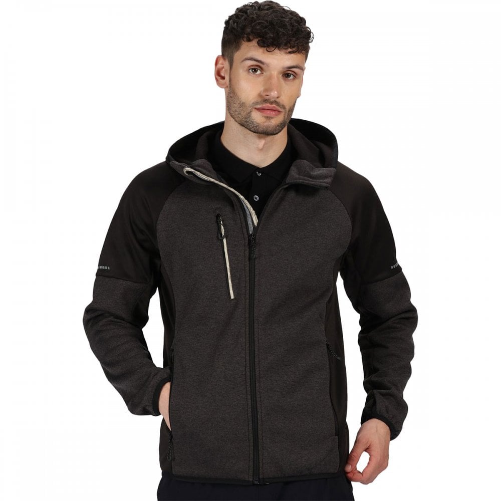TRF620 Mens X-Pro Coldspring II Hybrid Full Zip Hooded Fleece