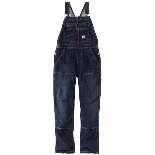 104044 Womens Denim Rugged Flex® Double Front Bib Overall