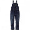 104044 Womens Denim Rugged Flex® Double Front Bib Overall