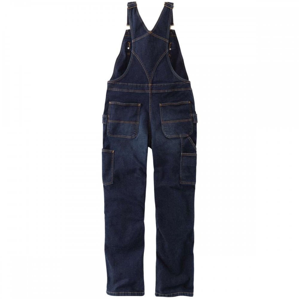 104044 Womens Denim Rugged Flex® Double Front Bib Overall