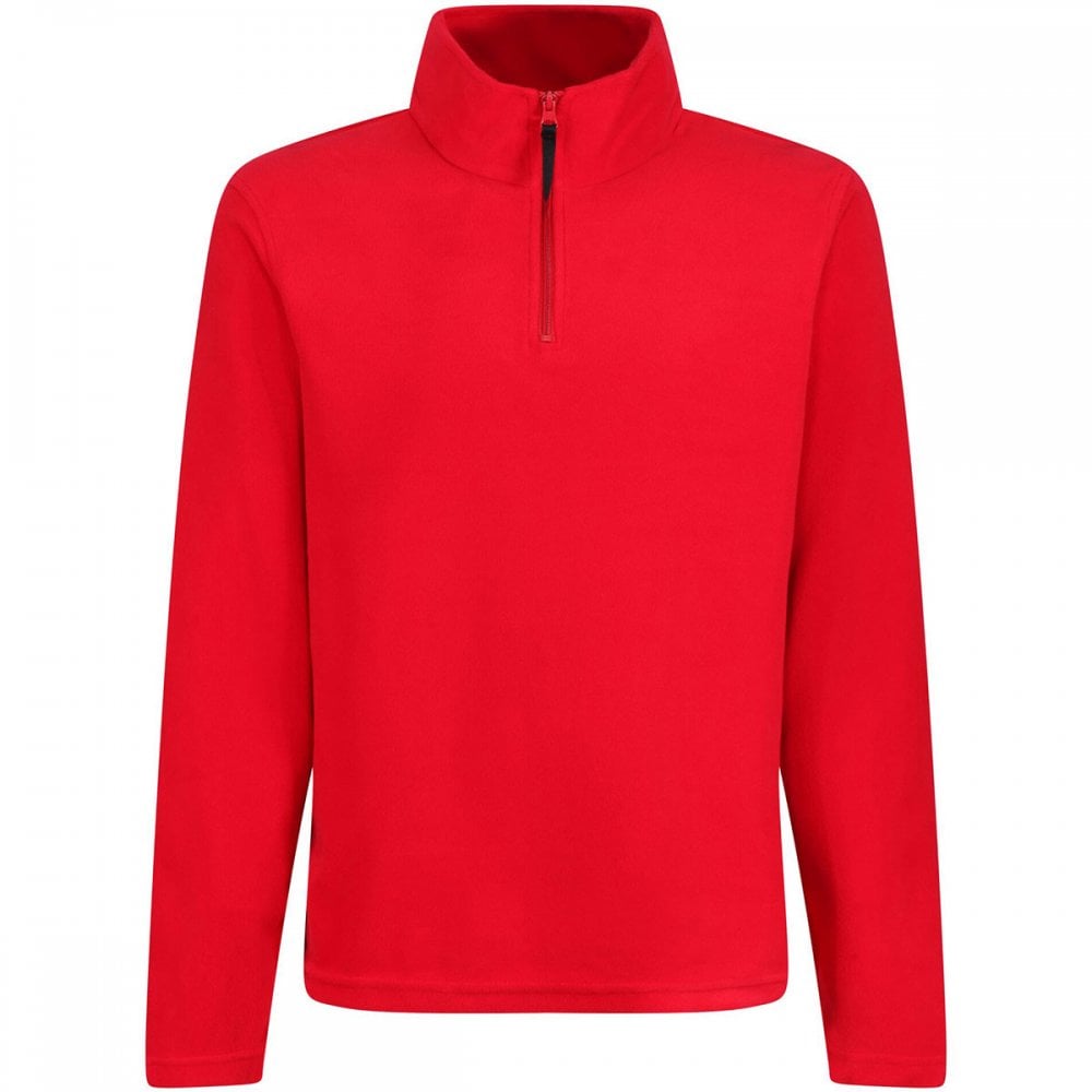 TRF549 Mens Micro Zip Neck Fleece