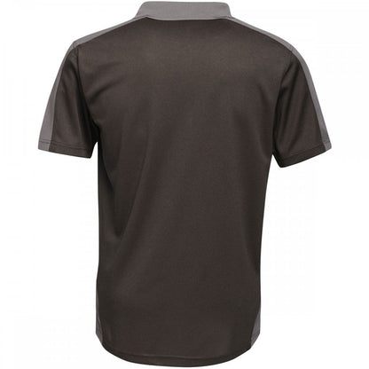 TRS174 Mens Contrast Coolweave Quick Wicking Polo Shirt