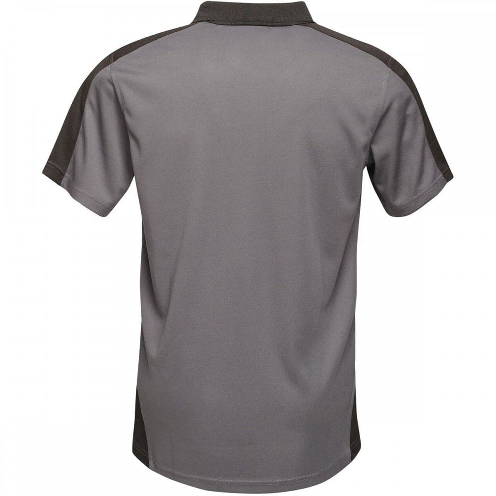 TRS174 Mens Contrast Coolweave Quick Wicking Polo Shirt