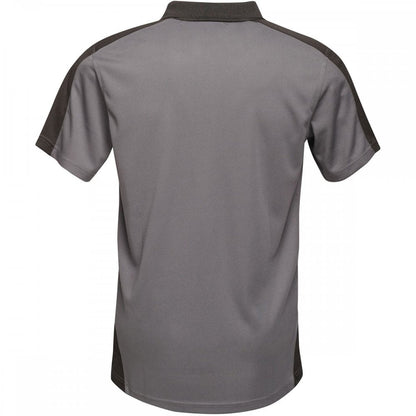 TRS174 Mens Contrast Coolweave Quick Wicking Polo Shirt