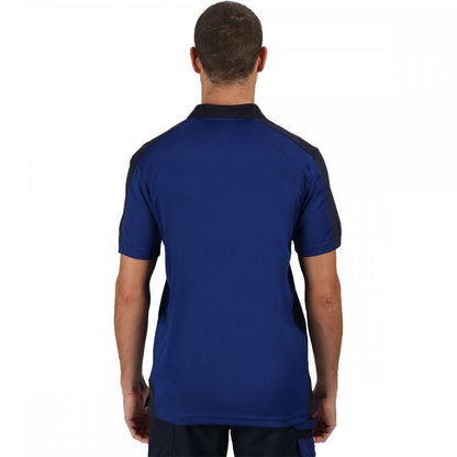 TRS174 Mens Contrast Coolweave Quick Wicking Polo Shirt