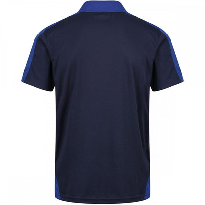 TRS174 Mens Contrast Coolweave Quick Wicking Polo Shirt