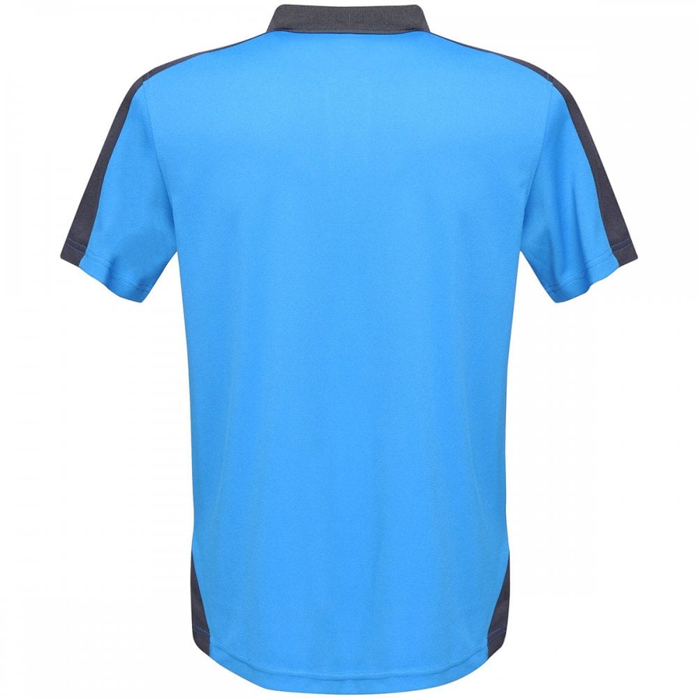TRS174 Mens Contrast Coolweave Quick Wicking Polo Shirt